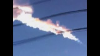 10ton meteor falling over Russia caught on camera [upl. by Simonette]