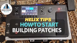 Line 6 Helix LT Building Patches [upl. by Pyotr626]