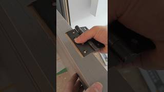 Mastering DIY Handmade Man Precision Installation of Wood Door Hinge Mortises [upl. by Gainer]