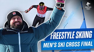 Freestyle Skiing  Mens Ski Cross Final  Full Replay  Beijing2022 [upl. by Enidlarej]