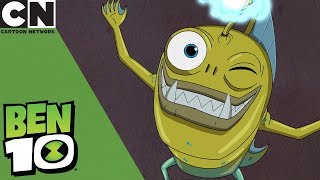 Ben 10  Spooky Telepathic Fish Monster  Cartoon Network [upl. by Cecilla]