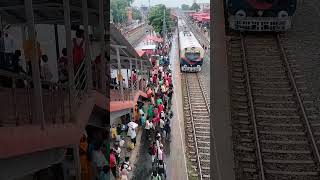 Railway station platform short video newvideo viralvideo trendingshorts [upl. by Nirad]