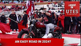 Utah Football An easy Big 12 schedule in 2024 [upl. by Jodoin]