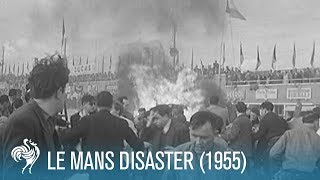 Le Mans Motor Racing Disaster 1955  British Pathé [upl. by Yerffoeg]