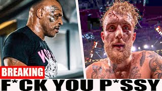 Mike Tyson Attacks Jake Paul After Fight Gets Canceledquot [upl. by Yriek]