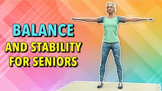 Improve Your Balance and Stability with this Seniors Exercises [upl. by Ylluz]