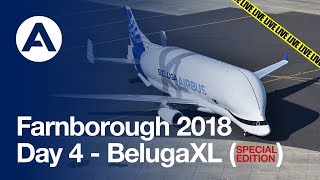 LIVE Farnborough 2018  Day 4  BelugaXL Maiden Flight [upl. by Yrroc]