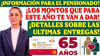 🤑🔴¿CUALES SON LOS MONTOS QUE SERÁN ENTREGADOS EN ESTE FINAL DE AÑO PARA LOS PENSIONADOS🤑🔴 [upl. by Imtiaz]