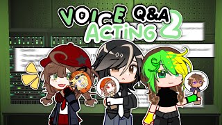 3 voice actors answer YOUR questions 💬  ft  MrNoNamedKid0 IceyP0p LemonLimeLee [upl. by Tnairb]