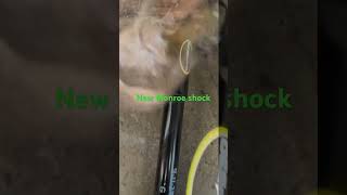 Old shock vs new shock 10 fusion hybrid suspension mechaniclife mechanicshop autorepair [upl. by Schaefer]