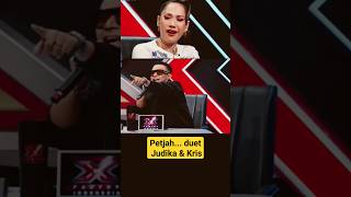 duet gokil judika amp kris xfactor shorts judika xfactor kenmedia [upl. by Yauqram181]