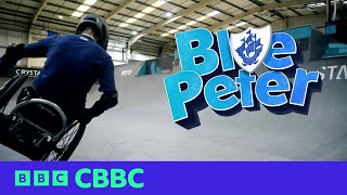 Wheelchair Motocross  Blue Peter  CBBC [upl. by Beore]