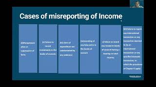 Unveiling Misreporting of Income  Section 270A9 Analysis [upl. by Otrevire]