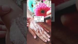 Rice skin whitening face mask shorts viralvideo trending youtubeshorts [upl. by Marie-Ann943]