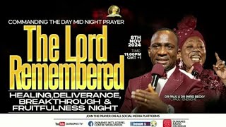 COMMANDING THE DAY MIDNIGHT PRAYER THE LORD REMEMBERED [upl. by Assennav]