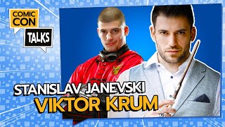 Viktor Krum Grew Up Hot and Eloquent Harry Potters Stan Yanevski Talk Show  He got cut from HP7 [upl. by Eldwen]