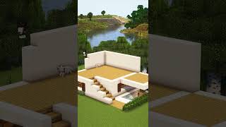 Minecraft Best Modern House 🏠 minecraft [upl. by Ardnuahsal]