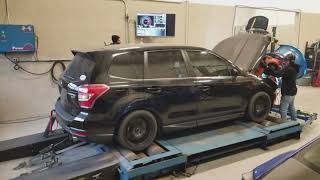 Prime Built  JRTuned STI Swapped 2015 Forester XT laying down 971whp [upl. by Oiril]