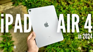 iPad Air 4 in 2024  WORTH IT Review [upl. by Ainsley256]