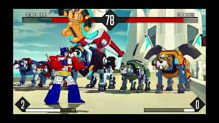 Optimus vs Sunstreak in OneonOne Fight [upl. by Thedric]