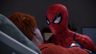 Marvels SpiderMan Remastered 4K 120FPS  Aunt may death scene [upl. by Nyleak]