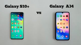 Samsung A34 vs S10 Plus Speed Test  in 2024 [upl. by Henderson121]