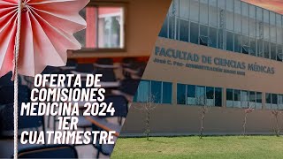 Explorando Ofertas de Comisiones  Cambios y Estructura Medicina unpaz 2024 [upl. by Nyrhtac]