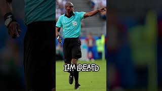 IM BLIND IM DEAF REF meme funny viral trend football [upl. by Ennagrom884]