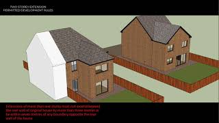 Permitted Development  Two Storey Extension [upl. by Galateah]