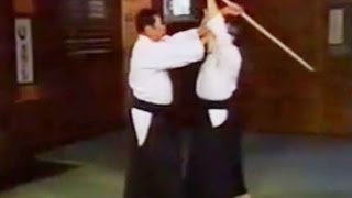 Aikido Kumi Jo 6 to 10 Morihiro Saito Sensei [upl. by Hachman877]