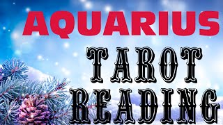 AQUARIUS TAROT READING DECEMBER 2022 [upl. by Maurine]