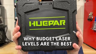 Youre paying too much for laser levels Huepar 360 Laser Level 12 Lines SelfLeveling 703CG Review [upl. by Attolrahc342]