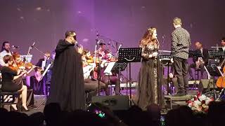 Igor Uzunov feat Nade Taleska  Phantom of the opera  live with Bitola Chamber Orchestra  2018 [upl. by Coffin]