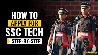 How To Apply For SSC Tech Online  Indian Army [upl. by Sadoc]