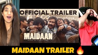 Maidaan Trailer  Ajay Devgn  AR Rahman  Reaction [upl. by Anigriv]