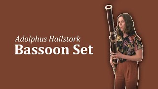 Adolphus Hailstork Bassoon Set [upl. by Davies]