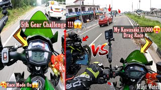 Apni Kawasaki Z1000 Ke Drag Race Ho Gai amp Full Throttle Top Speed amp Dehradun To Rishikesh [upl. by Arramas]