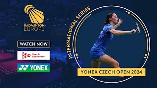 Quarter Final  Court 1  YONEX Czech Open 2024 [upl. by Nerty]