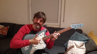 Fender vintera 60s jazzmaster deluxe review with shoegaze So far the best jazzmaster [upl. by Mell]