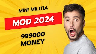 Mini Militia Mod 2024  How to Get Unlimited Money iOS  Android [upl. by Aufmann]