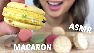 Macaron  ASMR NO Talking Eating Sounds  NE Lets Eat [upl. by Ruscher]