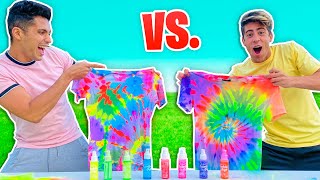 ¿QUIEN HACE EL MEJOR TIE DYE CHALLENGE [upl. by Eiramassenav984]