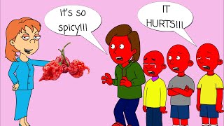 Rosie Puts CAROLINA REAPER In Everyones FoodGrounded [upl. by Chatav345]