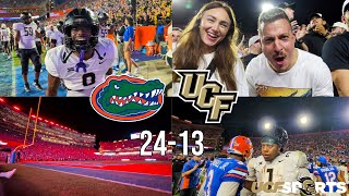 UCF Football Sights amp Sounds from the Knights 2413 Setback to Florida in the Swamp ⚔️🐊🏈 [upl. by Nohsram13]