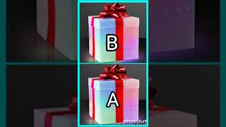 choose the gift box ll quickfix ll quickfix giftboxchallenge gift giftunbox chooseyourgift gif [upl. by Yrol]