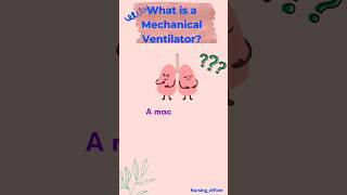 Mechanical Ventilator Basics You Need to Know  Part 1 nursingofficer ventilator ytshorts [upl. by Monique]