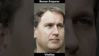 Vitellius Unveiling the Face of Romes Gluttonous Emperor ⚔️ shorts rome facts ai history [upl. by Dnomyaw841]