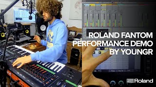 Roland Fantom SynthesizerWorkstation  Demo Overview and Features [upl. by Porett]