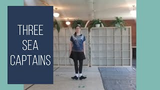 Traditional Irish Set Dance Slow Tutorial Three Sea Captains [upl. by Marijn]