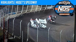 World of Outlaws NOS Energy Drink Sprint Cars Huset’s Speedway September 5 2020  HIGHLIGHTS [upl. by Benton]